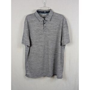 Black Clover Live Lucky Performance Polo Gray Men's Size XL